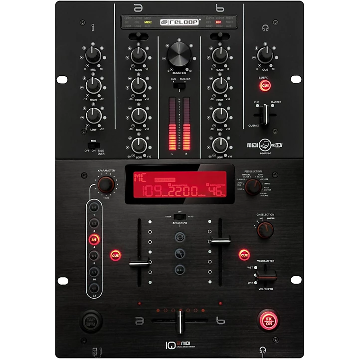 Reloop IQ2 2 Channel MIDI Mixer Level 1 J26878004000000.gc