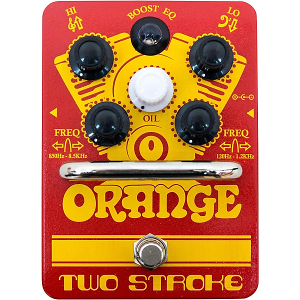 Two Stroke Boost EQ Guitar Effects Pedal