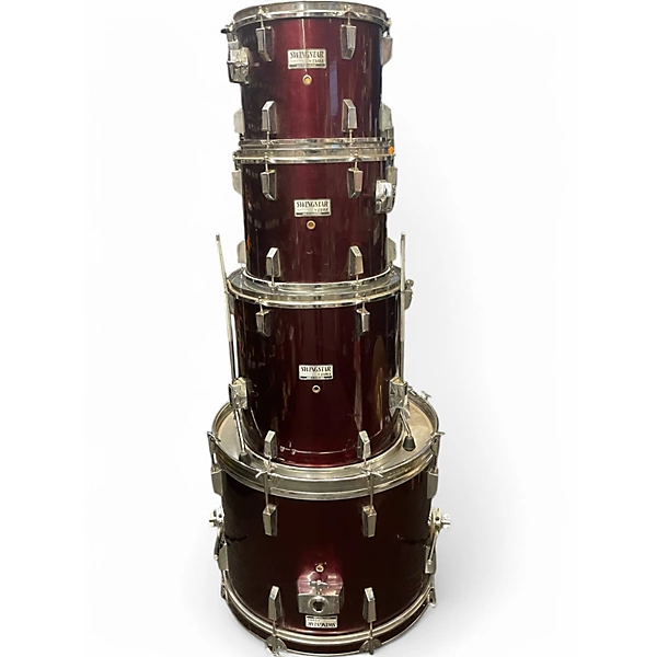 TAMA Used TAMA 4 Piece SWINGSTAR Wine Red Drum Kit
