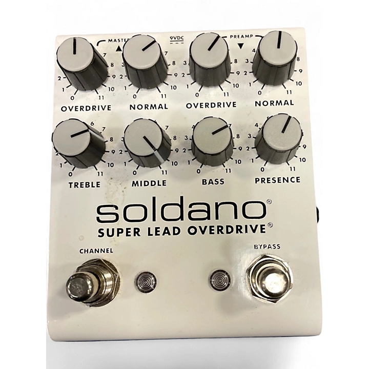 Soldano Used Soldano Super Lead Overdrive Plus Effect Pedal.gc
