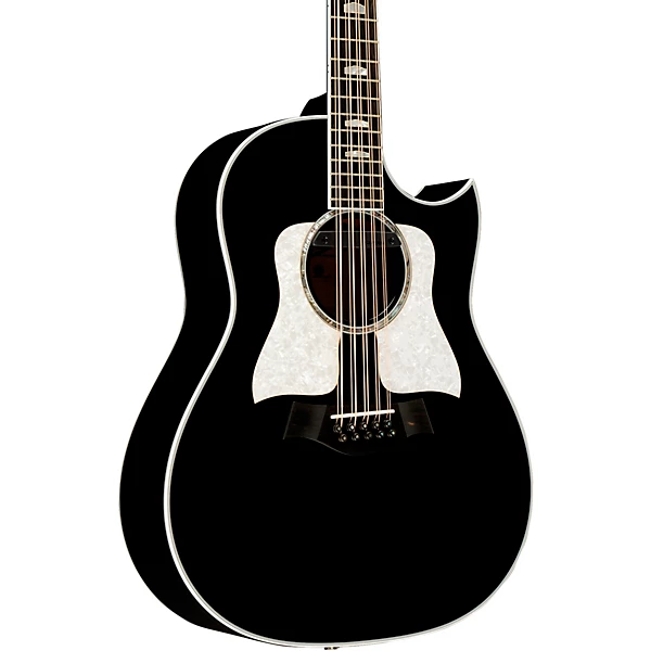 657ce 10 String Grand Pacific Acoustic Electric Bajo Quinto Black