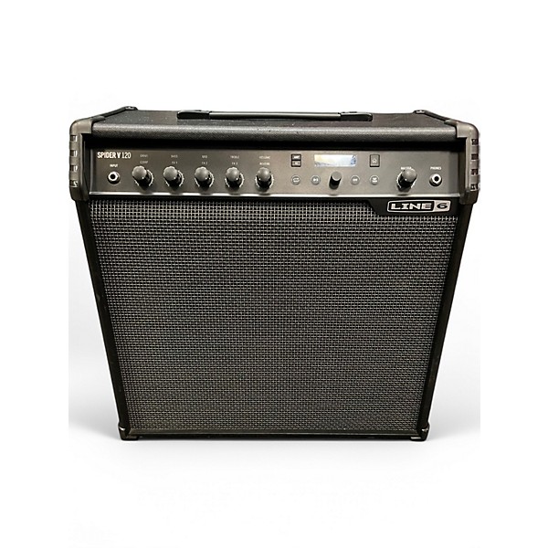 Used Line 6 Spider V 120 1x12 Guitar Combo Amp