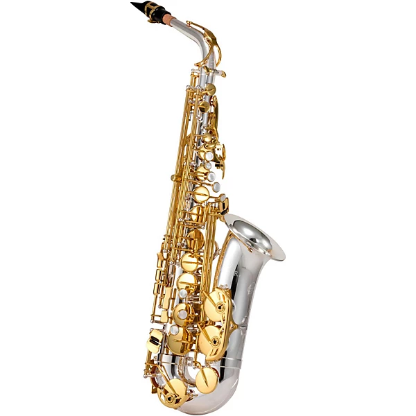 JAS1100SG Alto Saxophone Silver Plated Gold Lacquer Keys