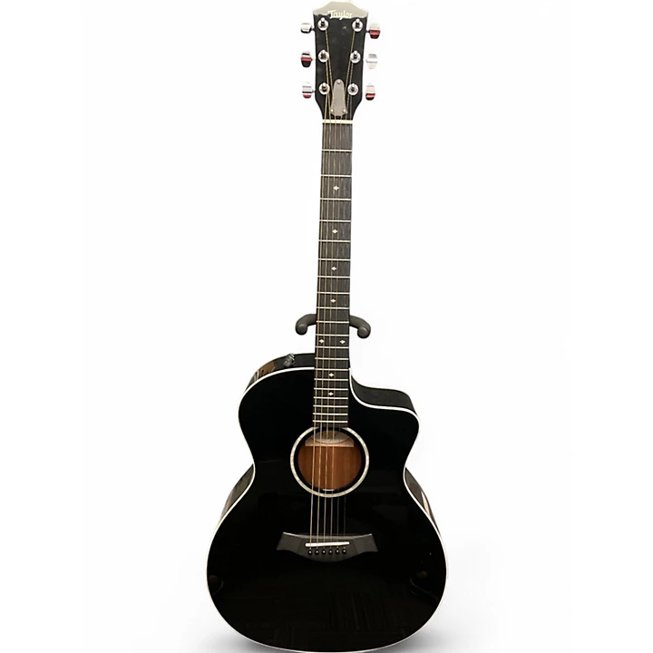 Taylor Used Taylor 214CE Deluxe BLACK Acoustic Electric Guitar