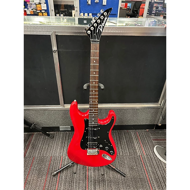 Used Dean Jammer 3 Red Solid Body Electric Guitar