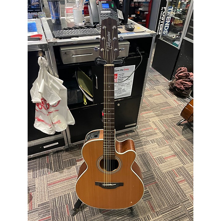 Used Takamine GN20CE Natural Acoustic Electric Guitar