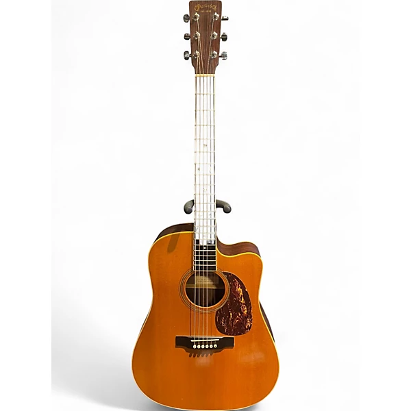 Martin Used Martin DC16RGTEAURA Natural Acoustic Electric Guitar