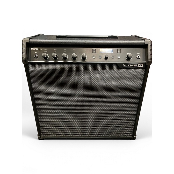Used Line 6 Spider V 120 1x12 Guitar Combo Amp