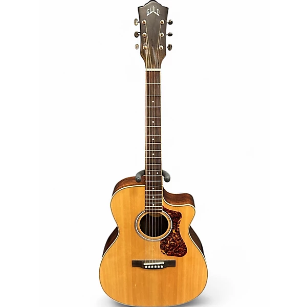 Used Guild OM 250CE Natural Acoustic Guitar