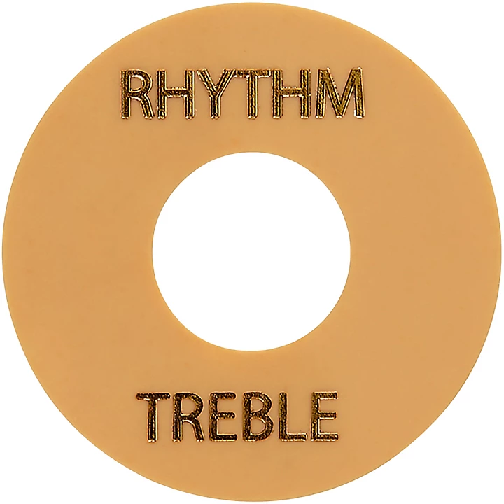 GIBSON PRWA030 SWITCH WASHER W GOLD IMPRINT CREAM