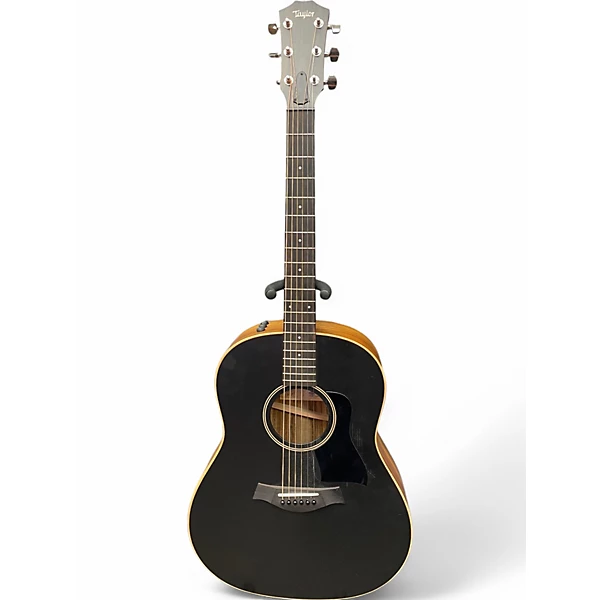 Used Taylor ad17e Blacktop Black Acoustic Electric Guitar