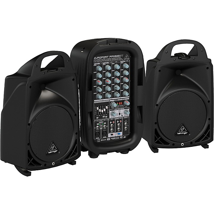 EUROPORT PPA500BT 6 Channel Portable PA System