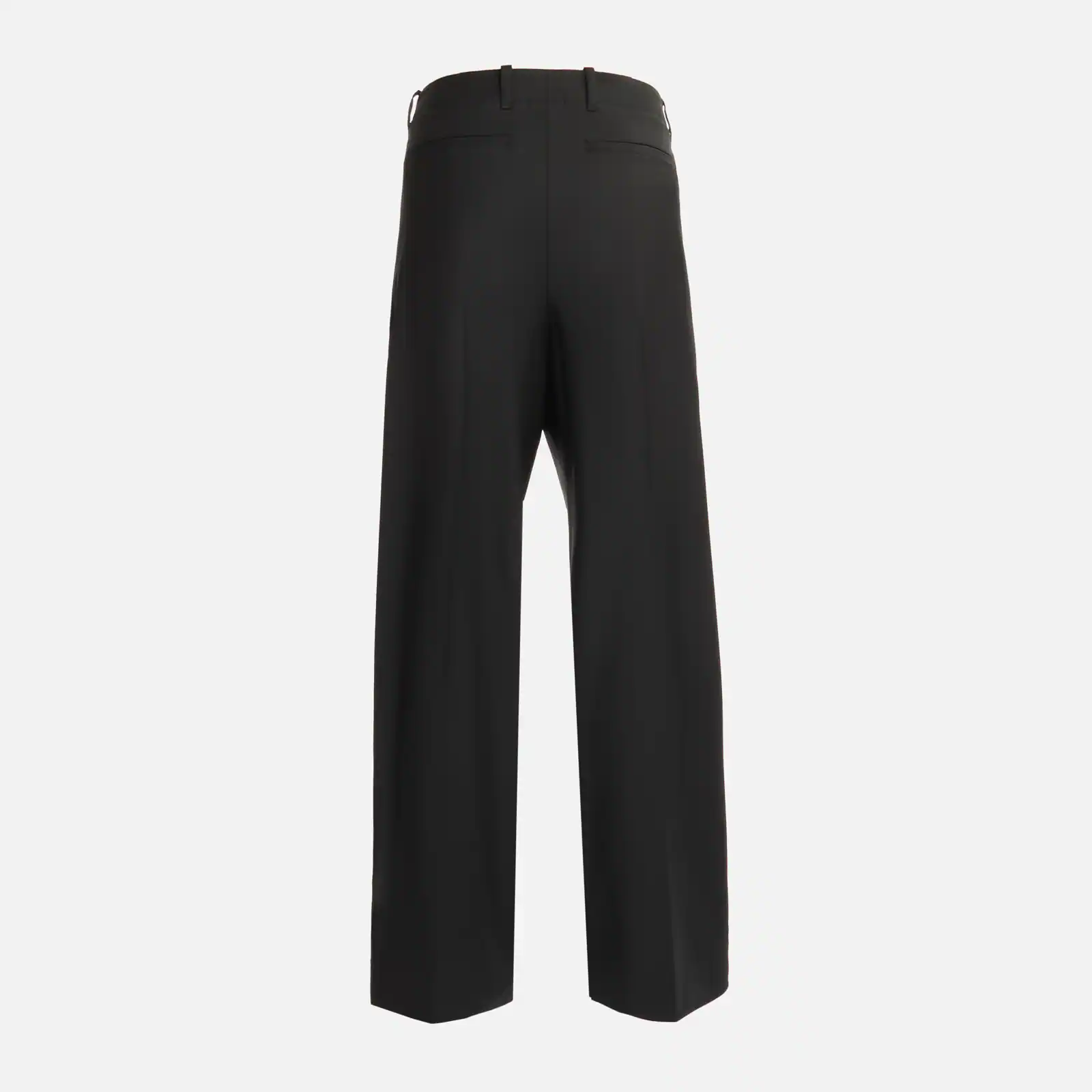 Wool blend pants