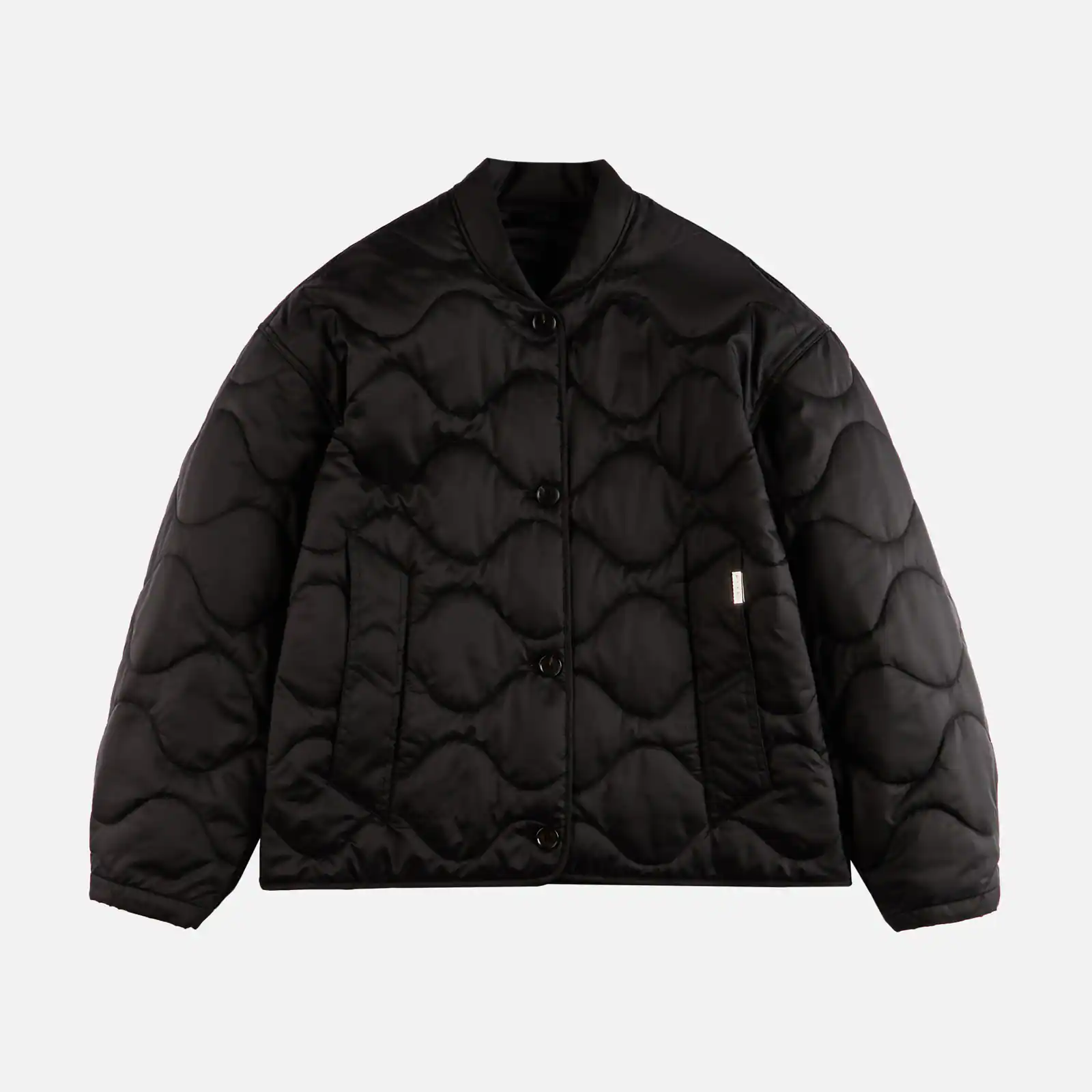 Bomber Jacket in quilted nylon