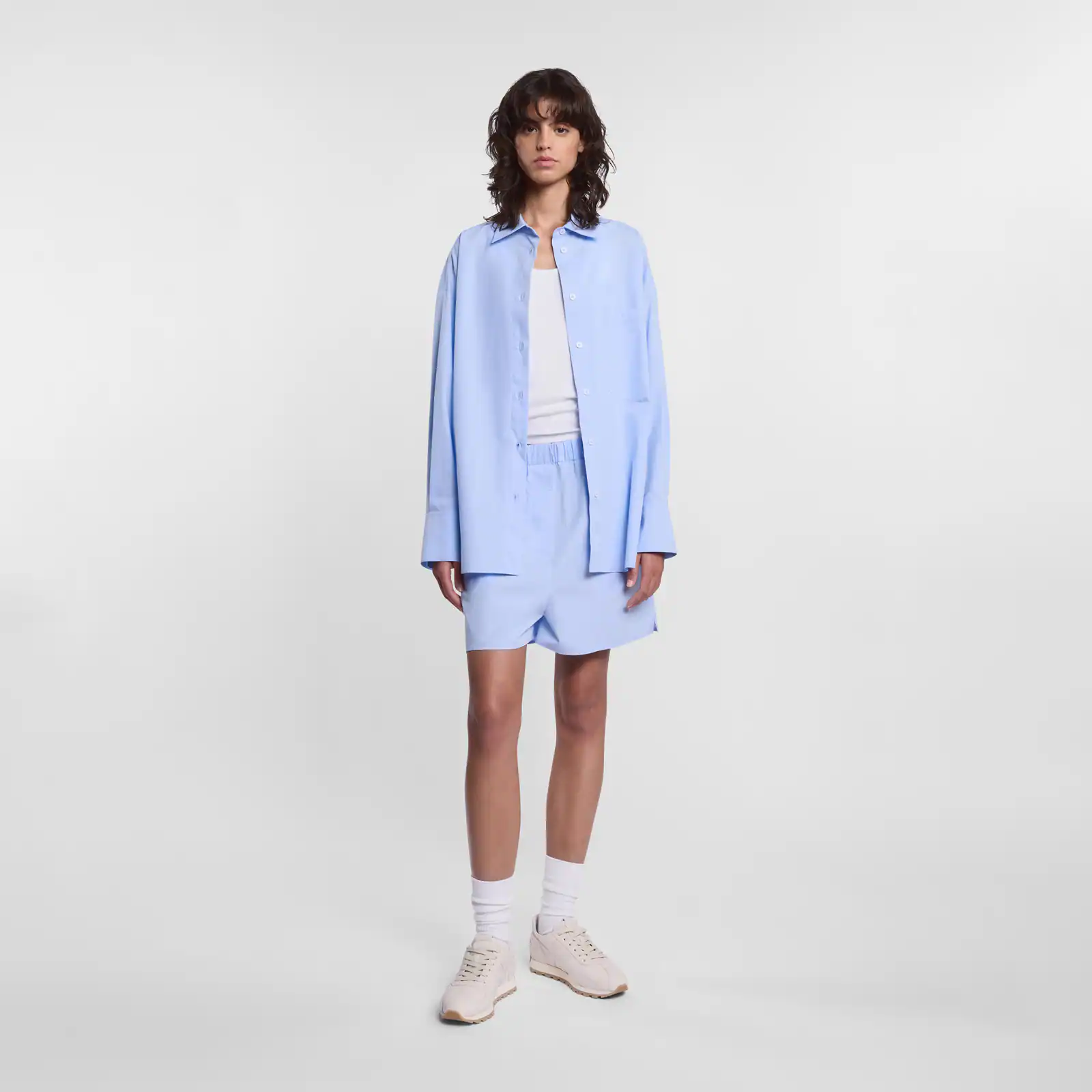 Shirt in poplin