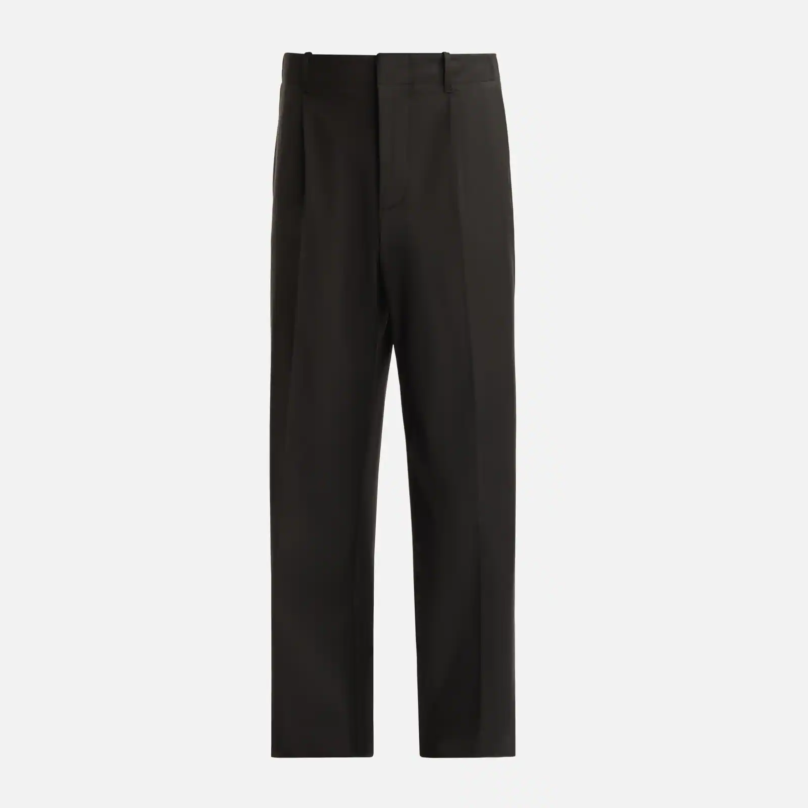 Wool blend pants