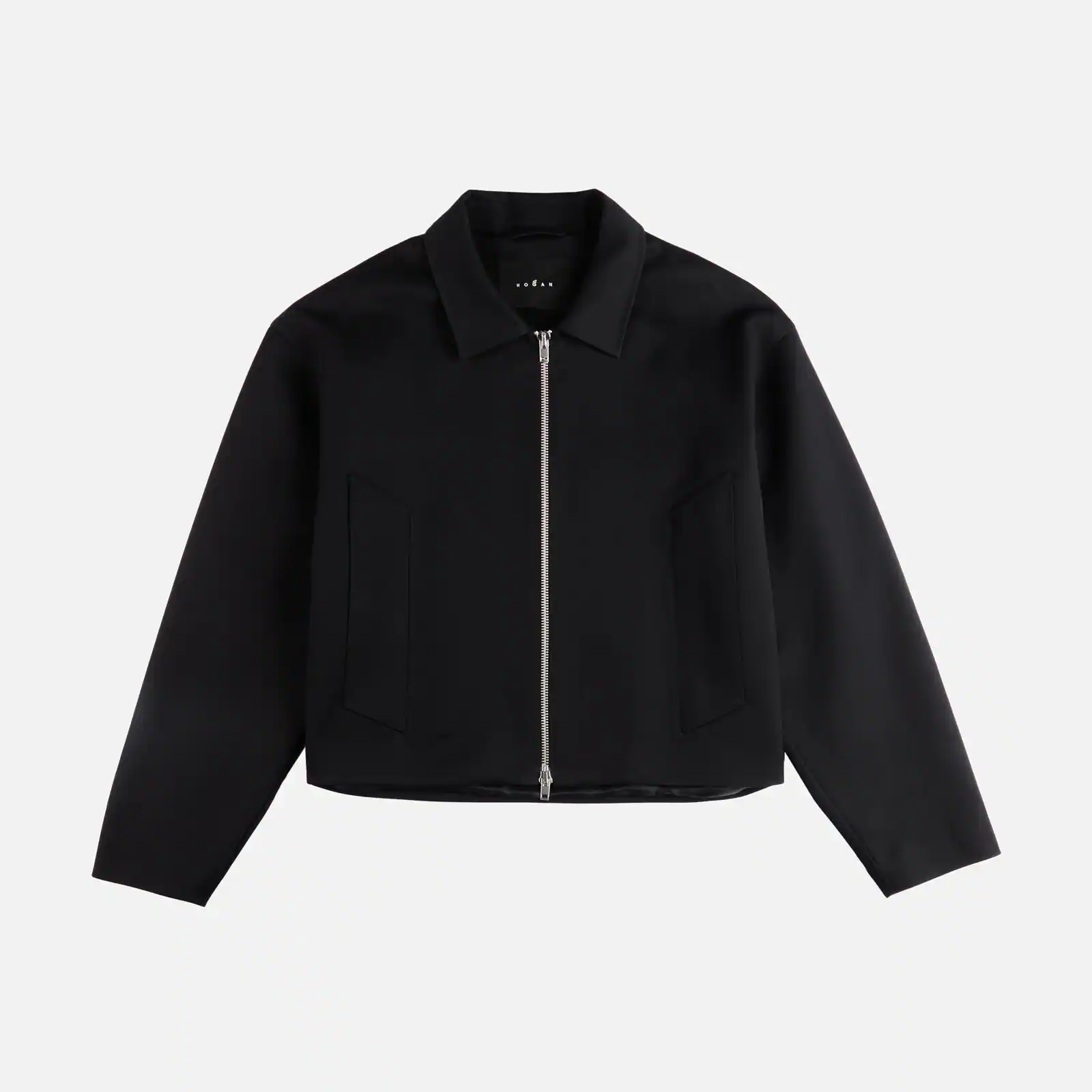 Jacket in cotton gabardine