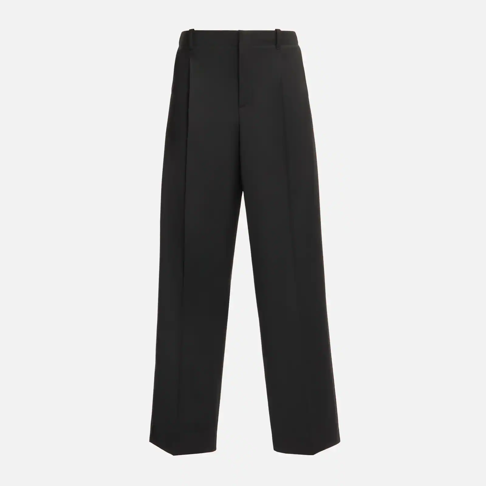 Wool blend pants