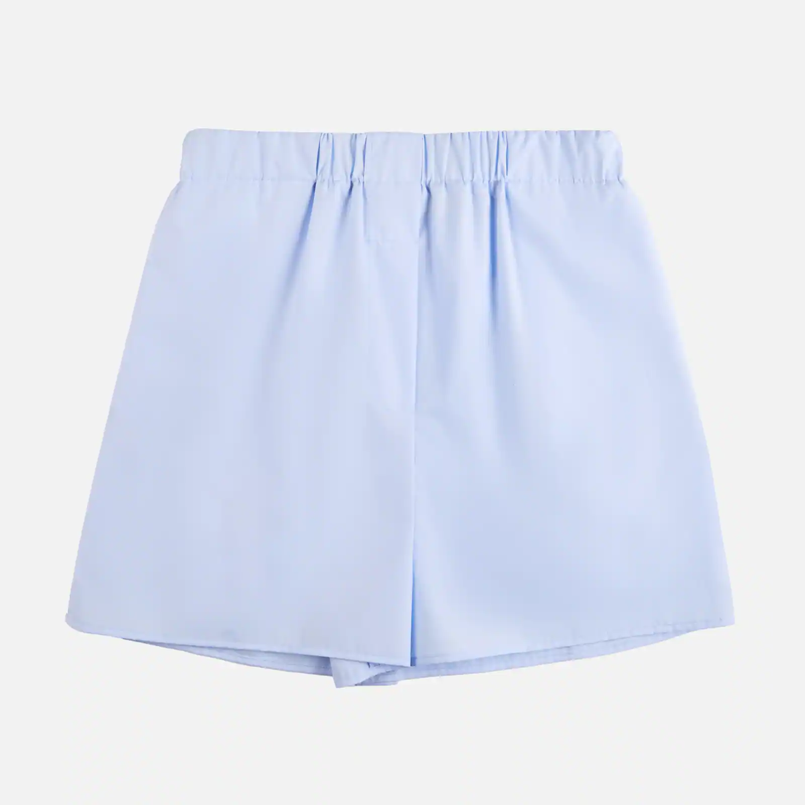 Shorts in cotton poplin