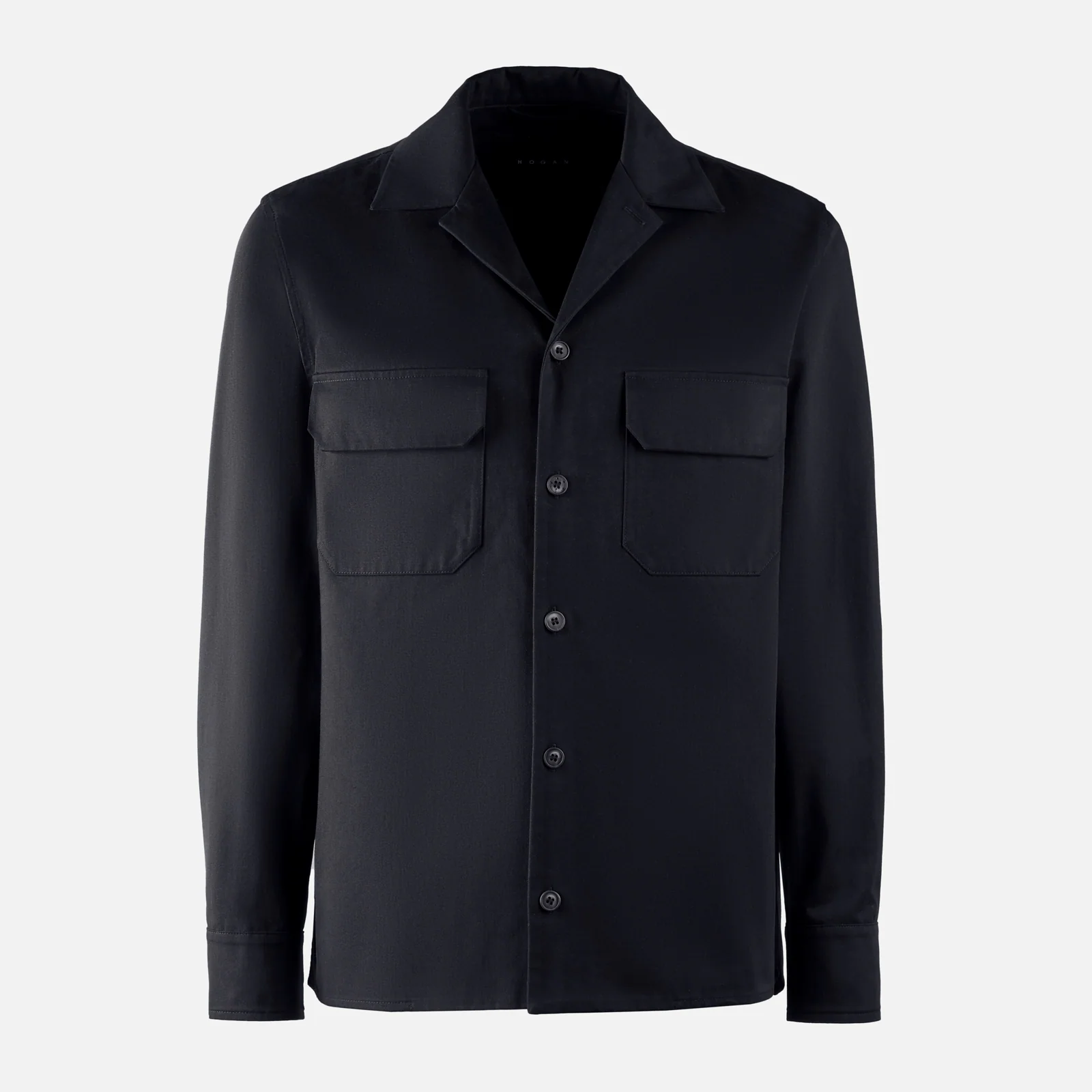 Overshirt in gabardine