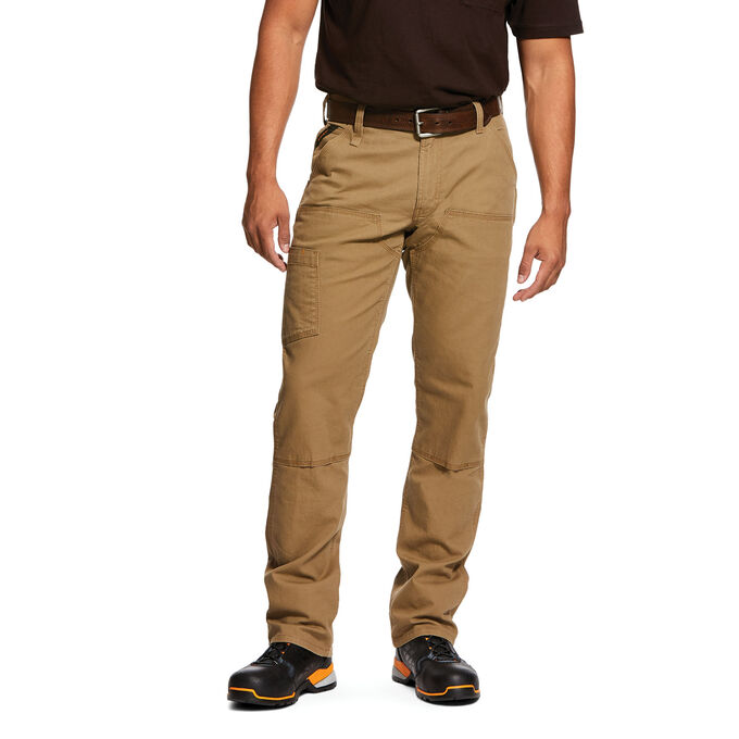 Ariat Rebar M4 Low Rise DuraStretch Made Tough Double Front Stackable Straight Leg Pant