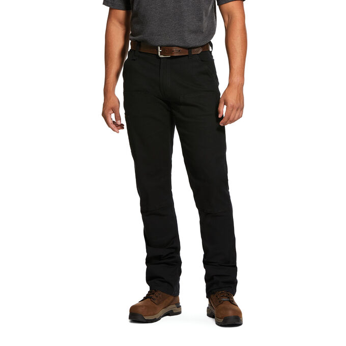 Ariat Rebar M4 Low Rise DuraStretch Made Tough Double Front Stackable Straight Leg Pant