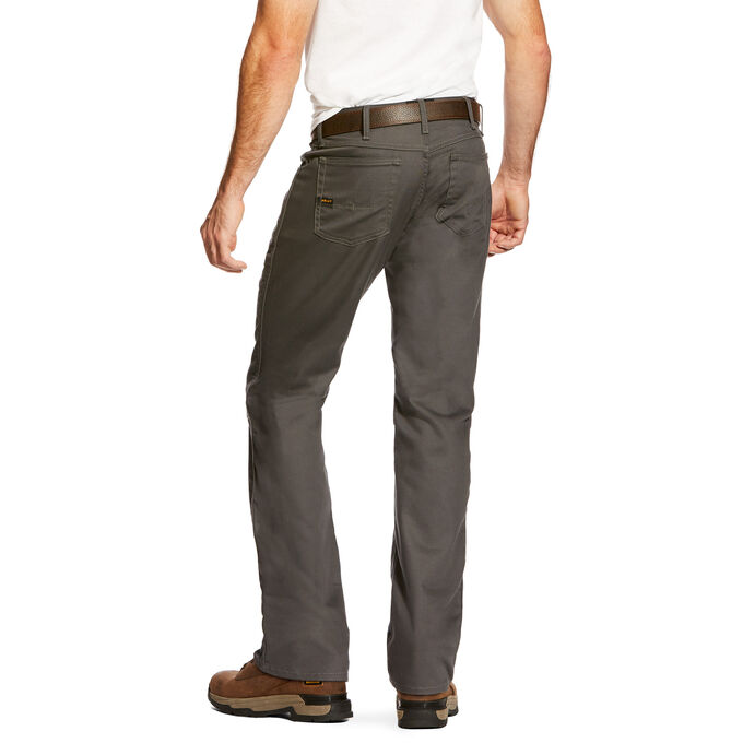 Ariat Rebar M4 Low Rise DuraStretch Canvas 5 Pocket Boot Cut Pant
