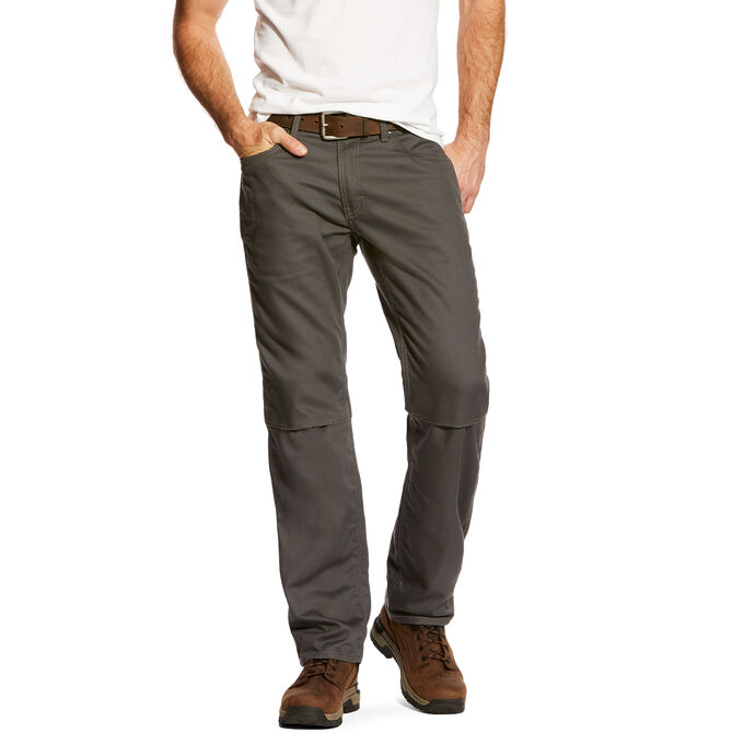Ariat Rebar M4 Low Rise DuraStretch Canvas 5 Pocket Boot Cut Pant