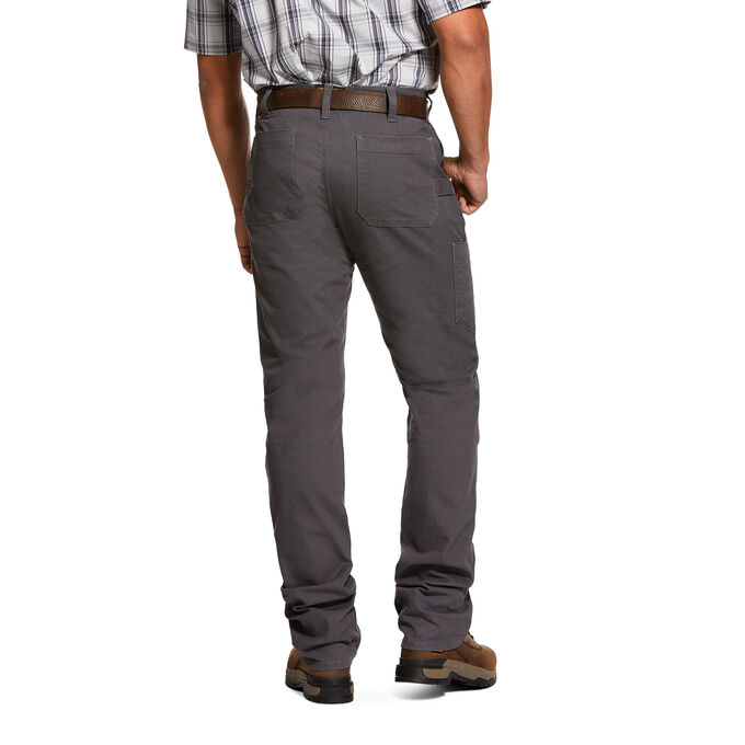 Ariat Rebar M4 Low Rise DuraStretch Made Tough Double Front Stackable Straight Leg Pant