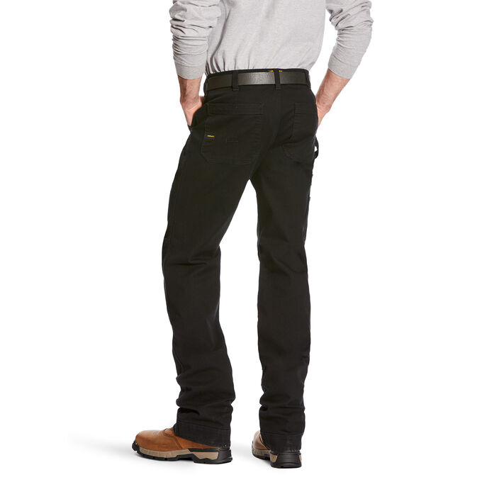 Ariat Rebar M4 Low Rise DuraStretch Washed Twill Dungaree Boot Cut Pant