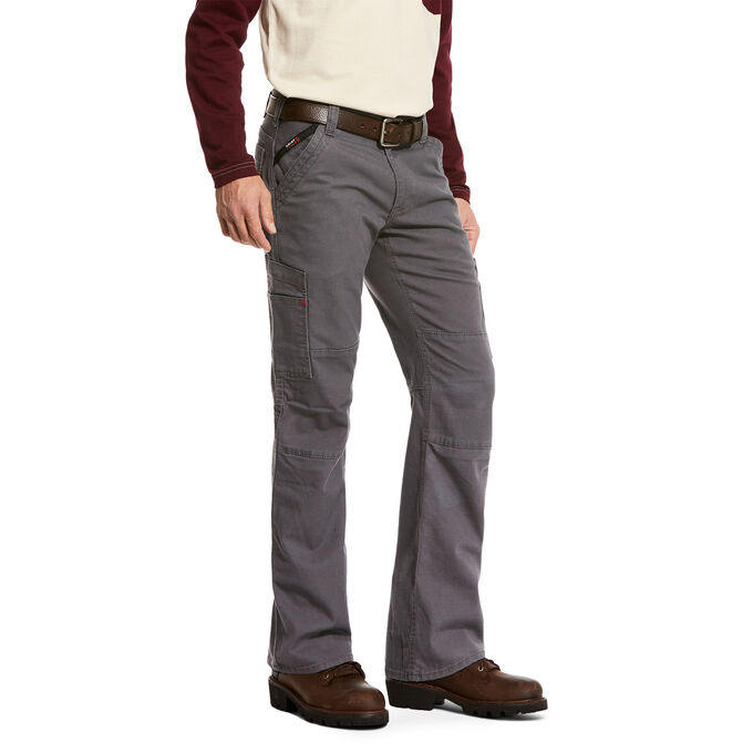 Ariat FR M5 Slim Stretch DuraLight Canvas Stackable Straight Leg Pant