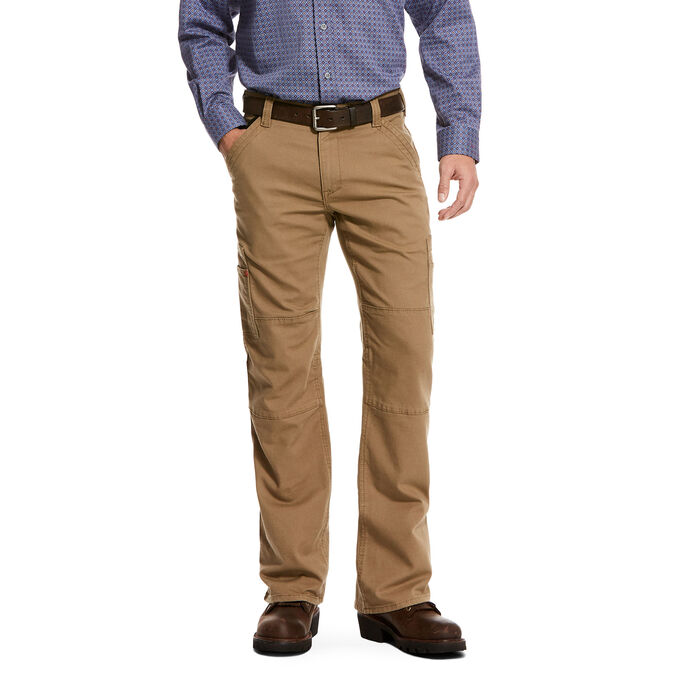 Ariat FR M5 Slim Stretch DuraLight Canvas Stackable Straight Leg Pant