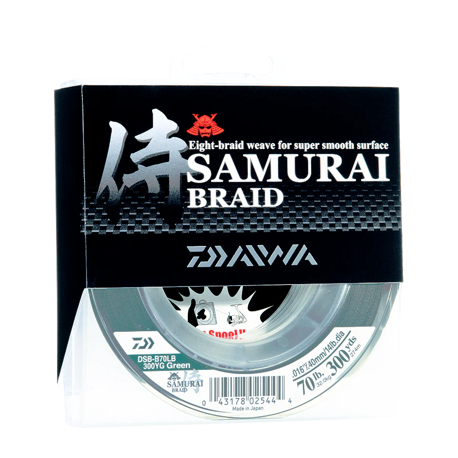 SAMURAI BRAIDED LINE-GREEN