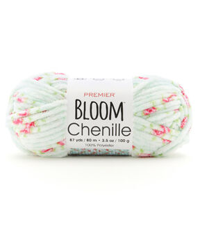 Premier Yarns Bloom Chenille 87yds Super Bulky Polyester Yarn