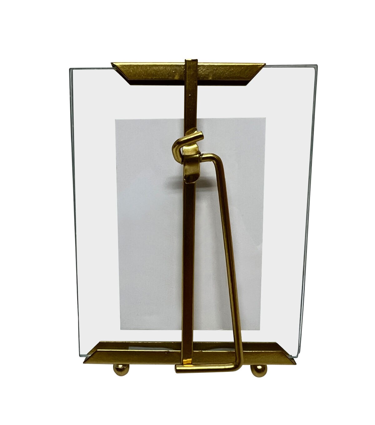 2 x 3 Bronze Edged Transparent Tabletop Picture Frame by Place & Time