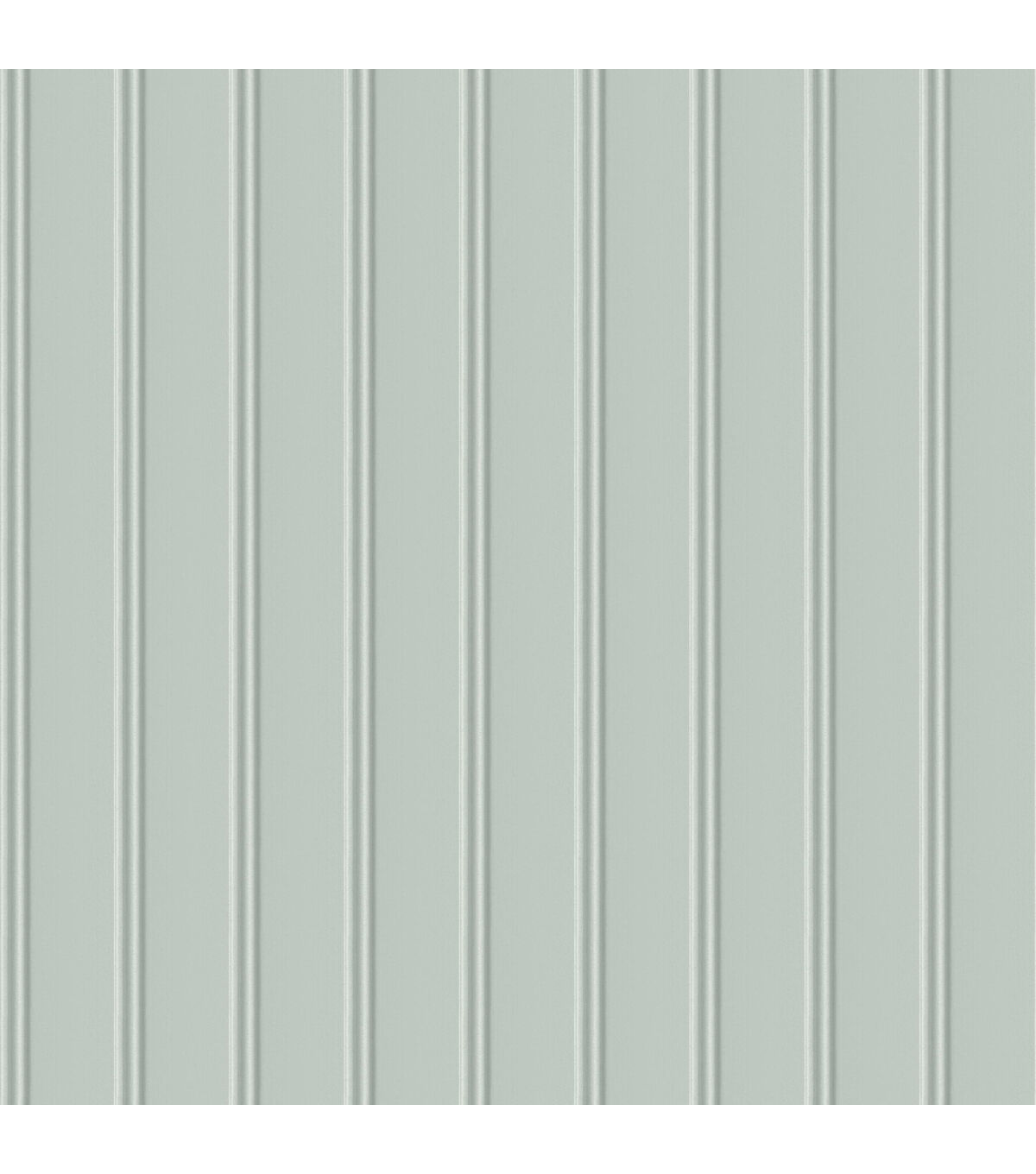 RoomMates 20.5 x 16.5' Mint Green Beadboard Peel & Stick Wallpaper