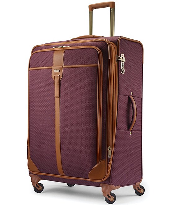 Luxe II Collection Softside Long Journey Expandable Spinner Suitcase