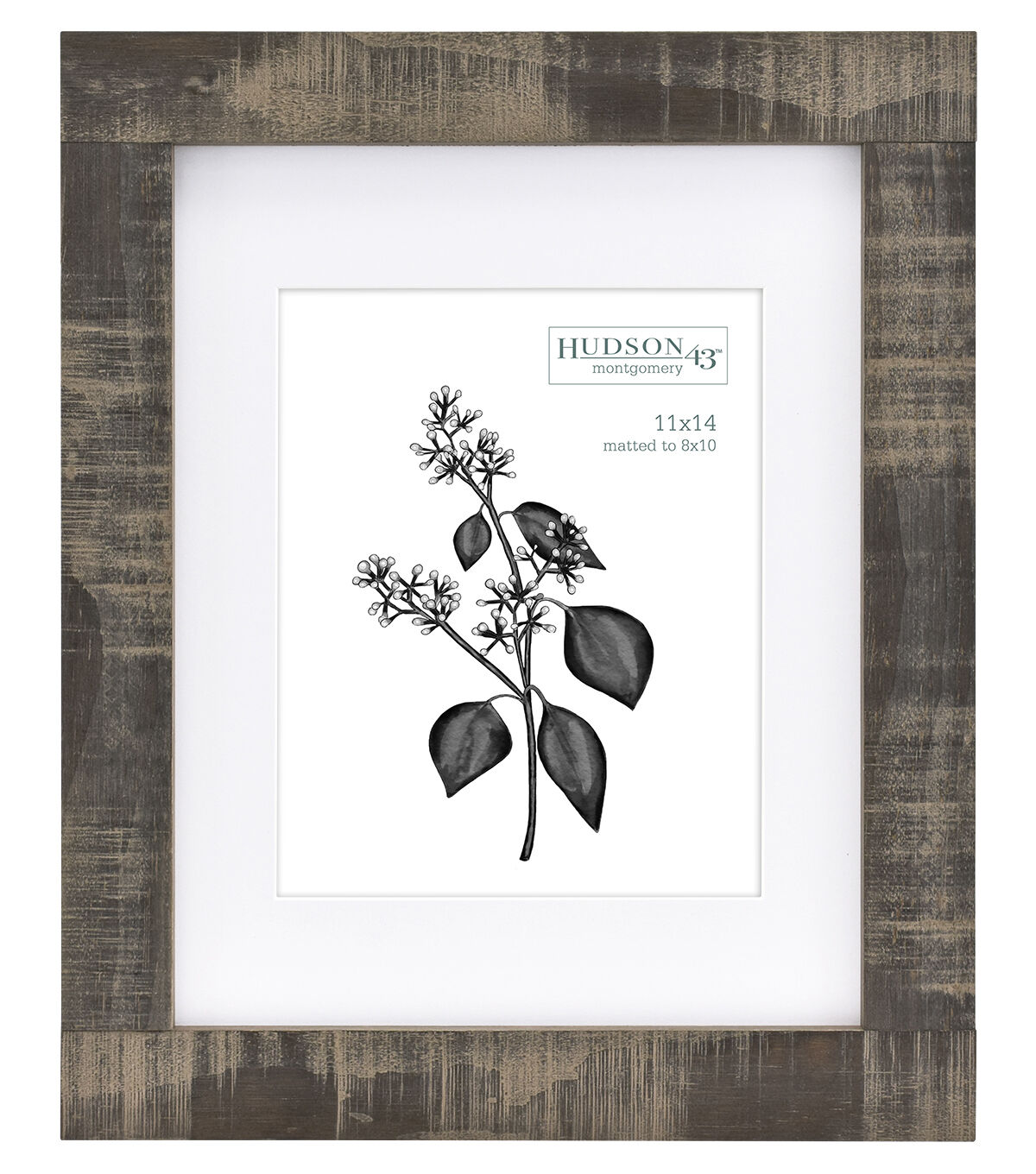 11 x 14 Matted to 8 x 10 Rustic Havana Table Frame by Hudson 43