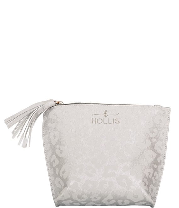 x Dillard's Champagne Leopard Vegan Leather Holy Chic Bag