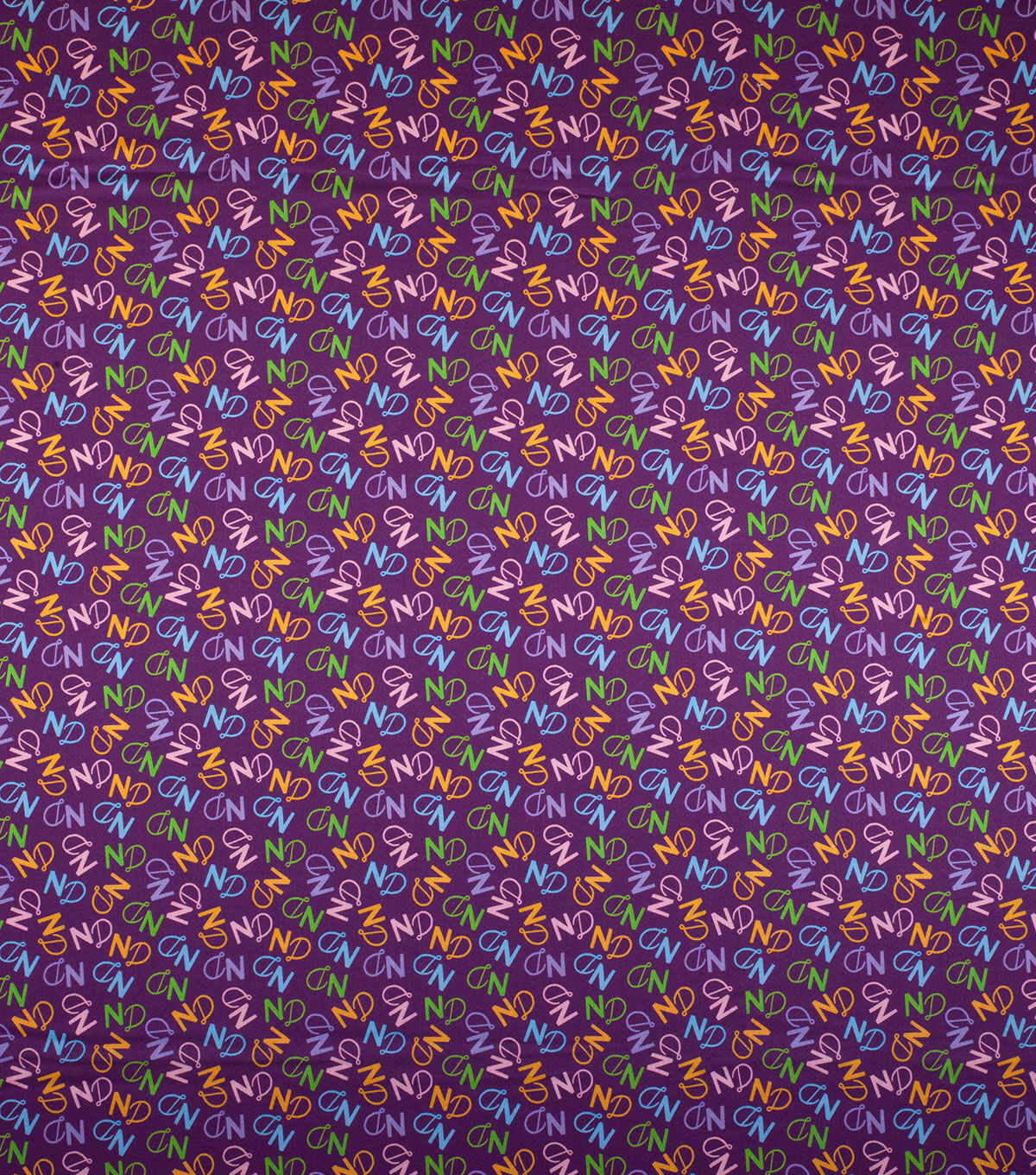 North Dakota Cotton Fabric Abbreviation Dot