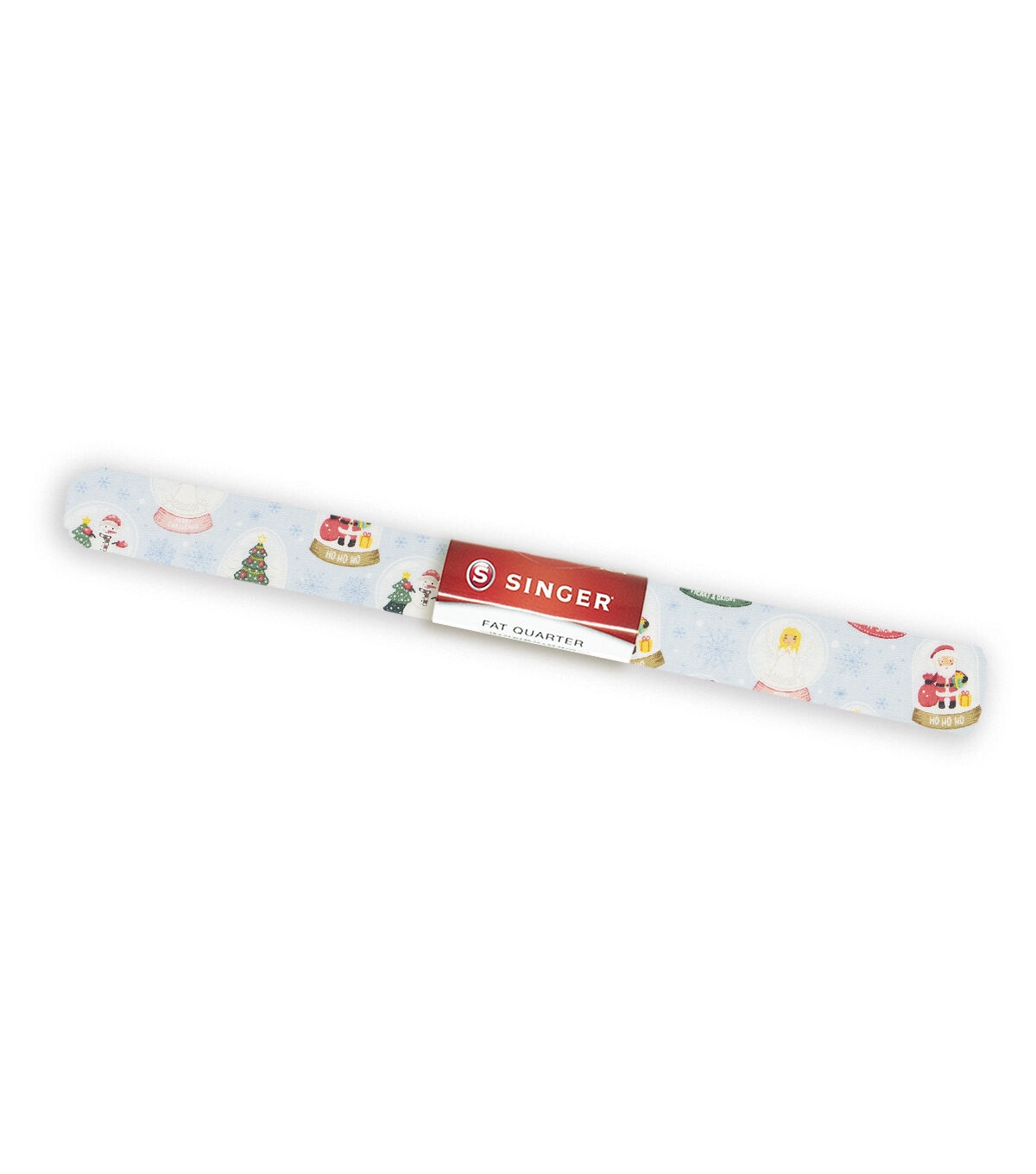 Singer 18 x 21 Snow Globes Christmas Cotton Fabric Quarter 1pc