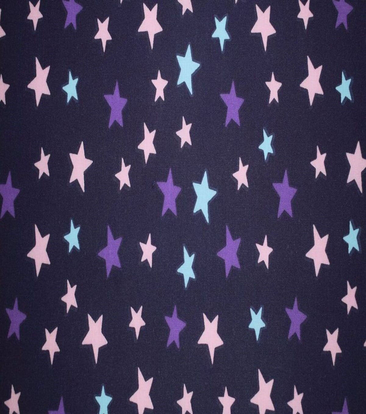 Galaxy Stars on Purple Quilt Cotton Fabric by Quilter's Showcase
