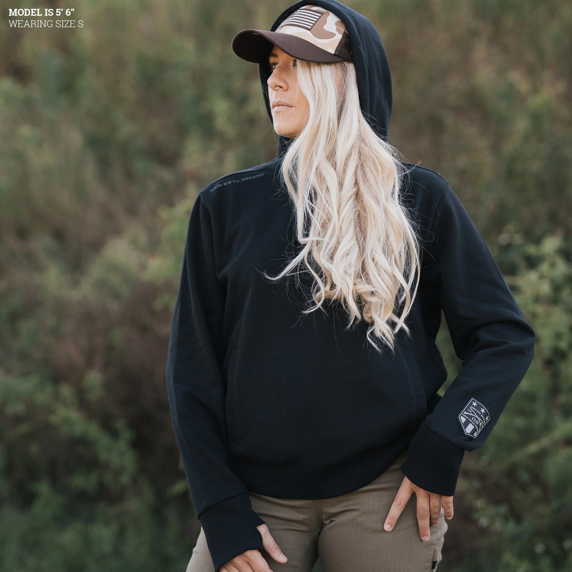 Women's Elite Hoodie - Black