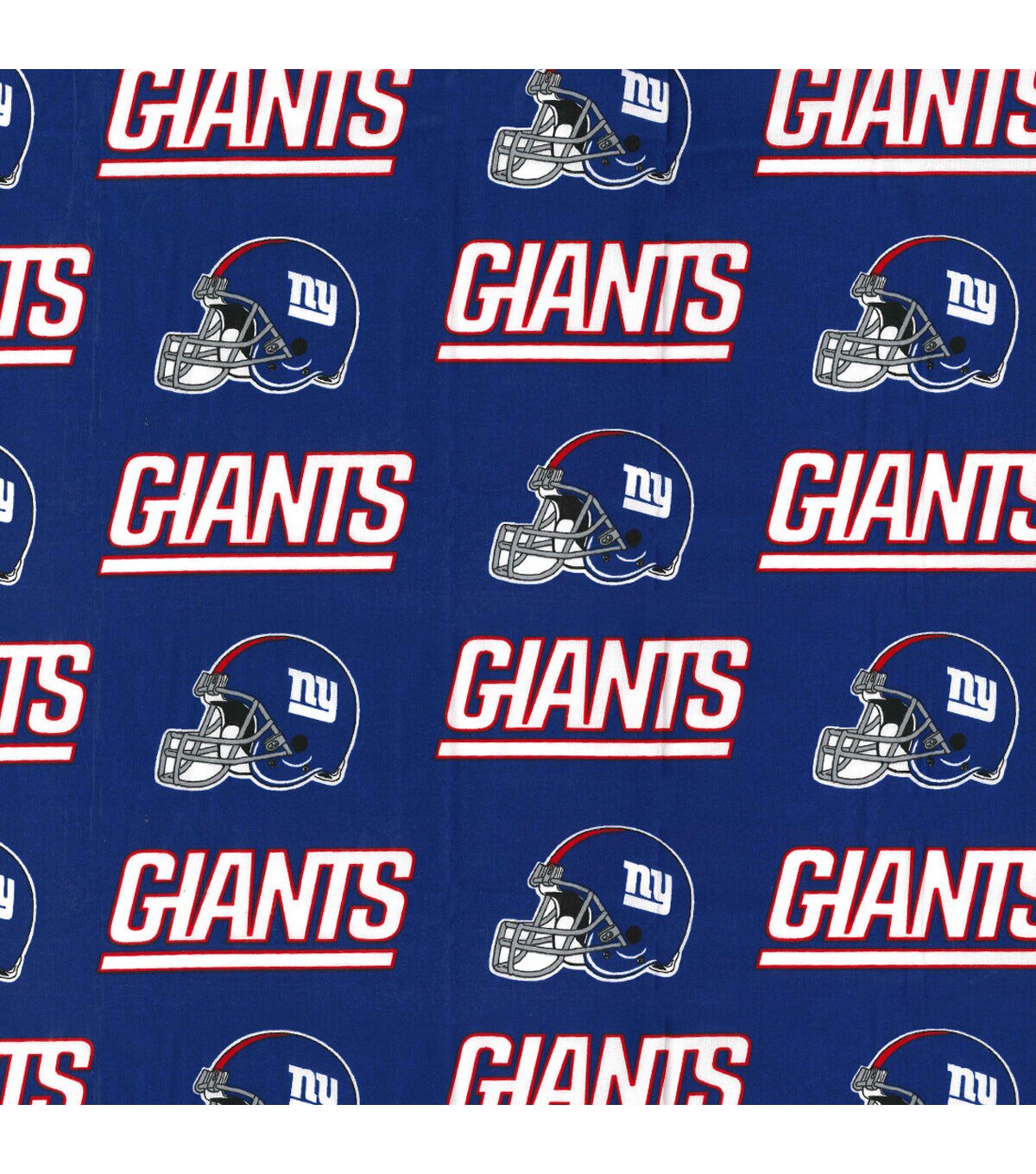 Fabric Traditions New York Giants Cotton Fabric Helmet Logo