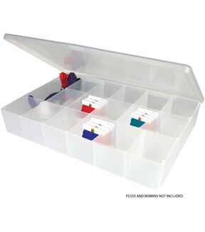 Janlynn Floss Organizer 17 Compartments 11'' x 7.5'' x 2.75''