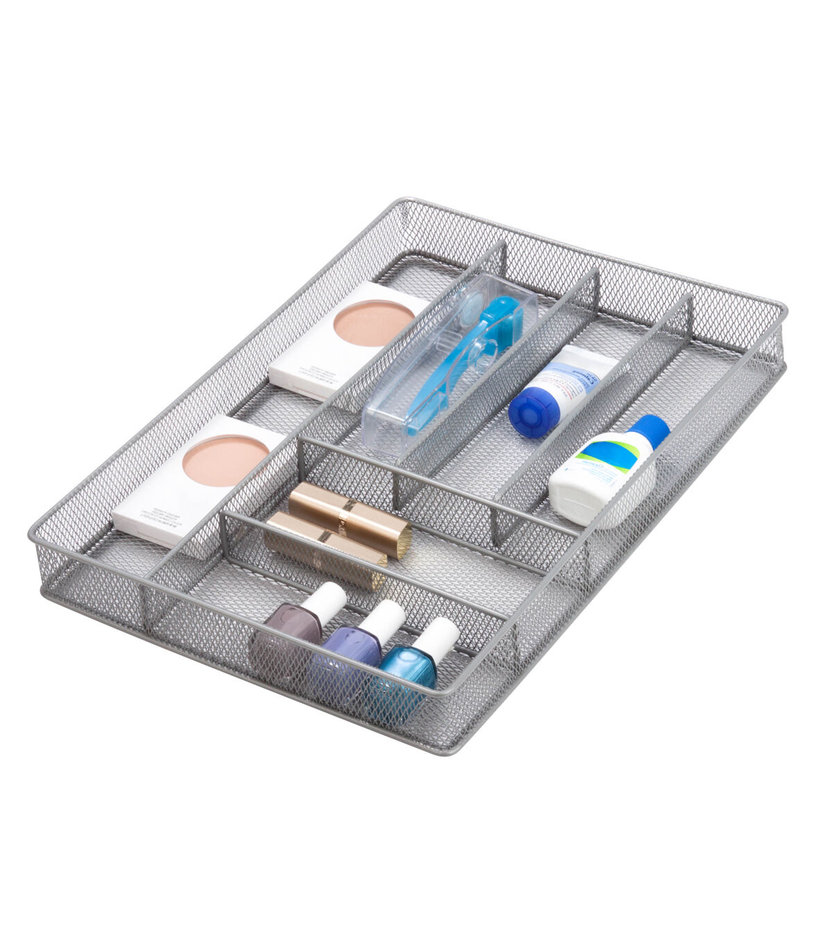 Honey Can Do 16'' x 11'' 6 Compartment Mesh Drawer Organizer