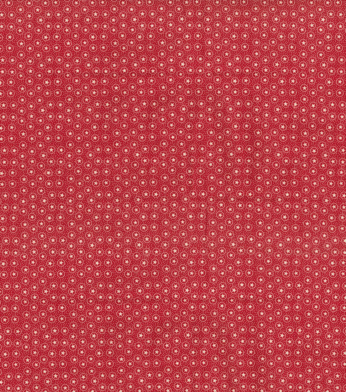 Fabric Traditions Star Circles Red Patriotic Cotton Fabric