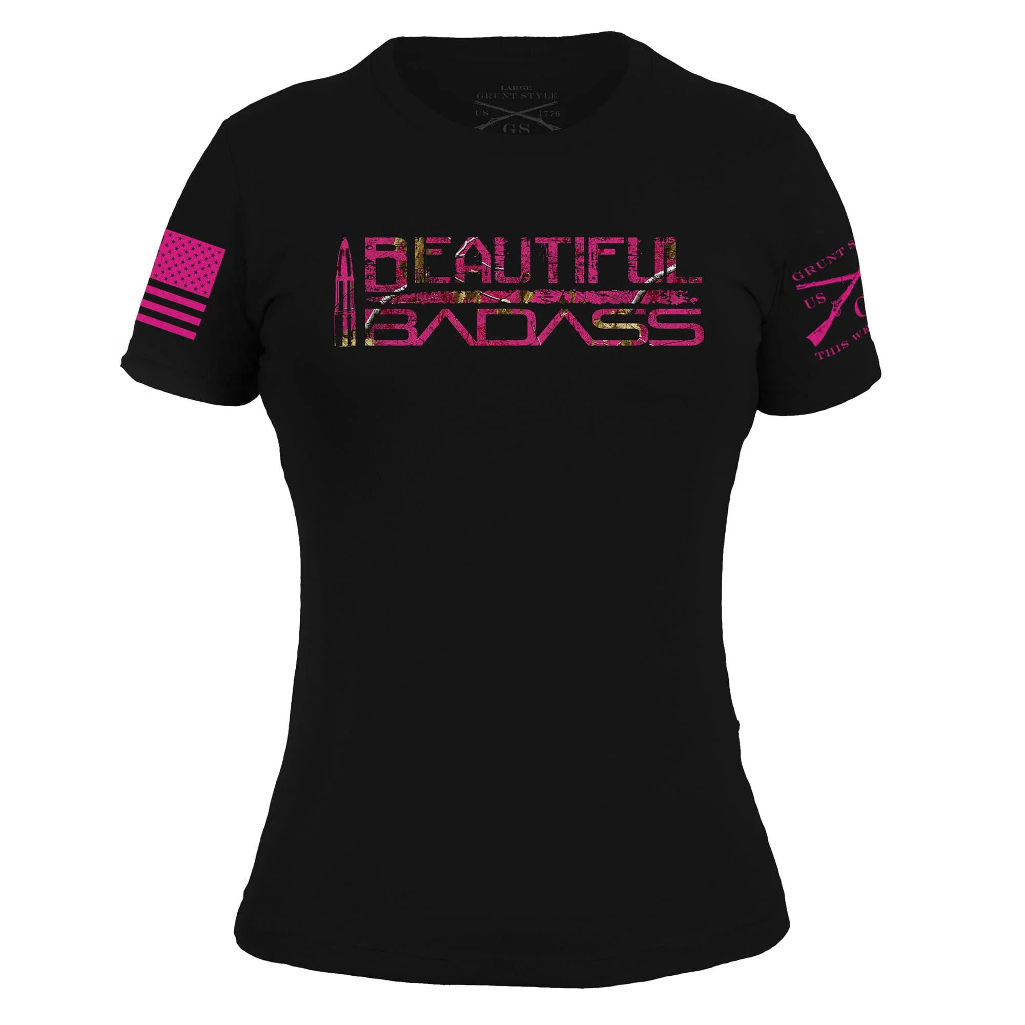 Women's Realtree Xtra - Beautiful Badass T-Shirt - Black