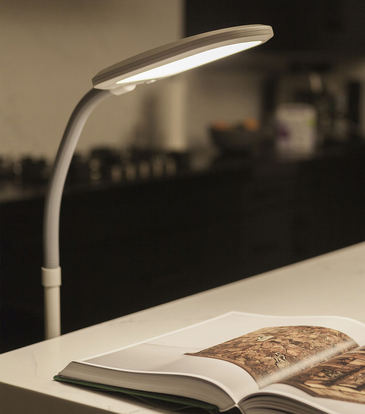 Brightech Litespan Slim LED Floor Lamp - White