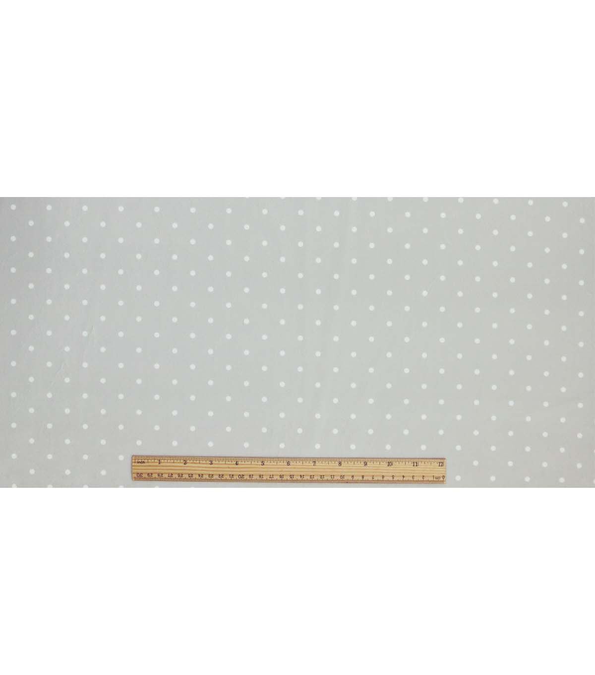 Small Dots on Green Soft & Minky Fleece Fabric